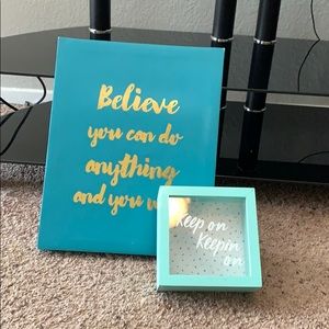 I am selling 2 Decorations